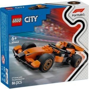 LEGO F1 60442 Driver with Mclaren Race Car