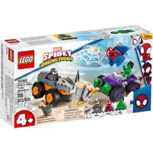 LEGO Spidey 10782 Hulk vs. Rhino Truck Showdown