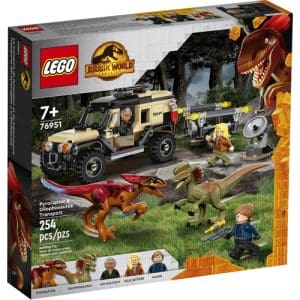 LEGO: Pyroraptor & Dilophosaurus Transport