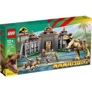 LEGO Jurassic World 76961 Visitor Center: T-Rex & Raptor Attack