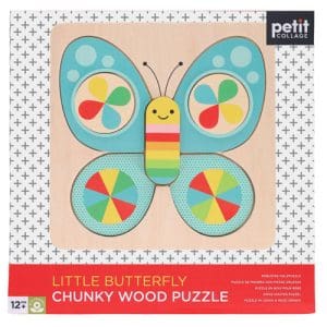 Little Butterfly Chunky Wood Puzzle