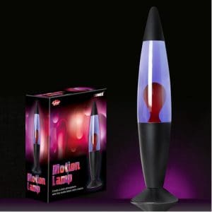 Lumez 16 Inch Metallic Black Base Purple Water Red Wax