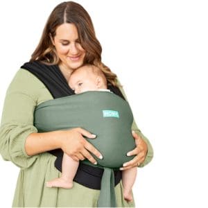 MOBY Easy Wrap Carrier - Olive/Onyx