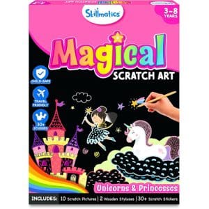 Magical Scratch Art
Unicorns & Princesses