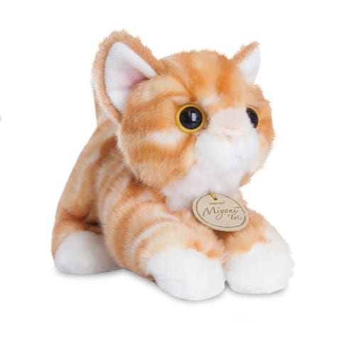 MiYoni Orange Tabby Cat 8In - Smart Home - Zatu Home