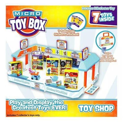 Micro Toy Box Toy Shop Playset Smart Home Zatu Home