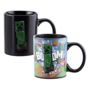 Minecraft Creeper Heat Change Mug