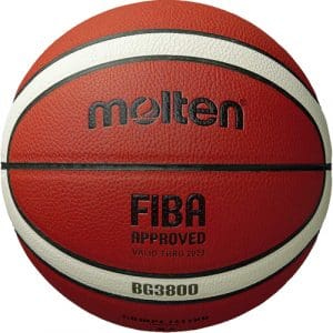 Molten 3800 Composite Basketball: Tan/White - 5