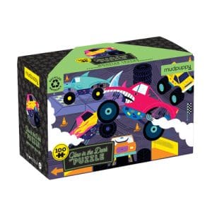 Monster Trucks 100 Piece Glow in the Dark Puzzle