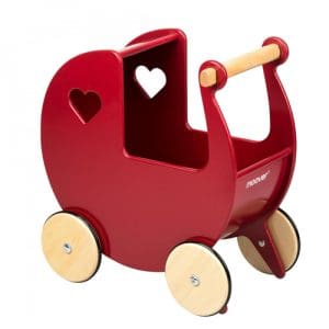 Moover Dolls Pram Red