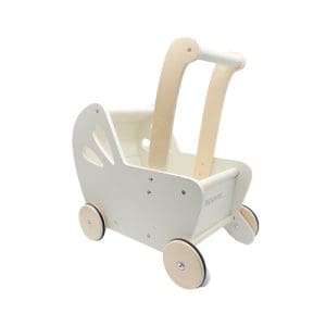 Moover Essential Flatpacked Pram Off White