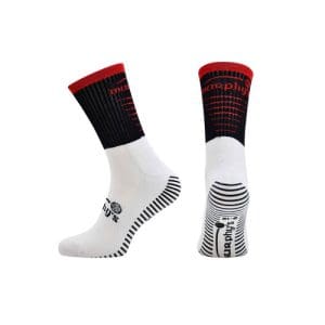 Murphy's Pro Mid Grip Socks Adult - Black/Red