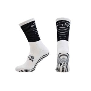 Murphy's Pro Mid Grip Socks Adult - Black/White