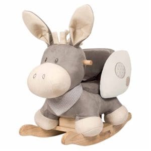 Nattou Cappuccino Rocker Donkey