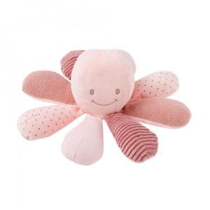 Nattou Lapidou - Activity Octopus Toy Pink