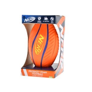 Nerf Spiral Grip Mini Foam American Football - 6.5