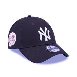 New Era 9Forty Yankees Side Patch Cap - Navy