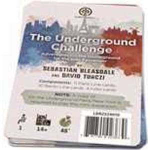 On The Underground Board Game: Paris And New York: Underground Challenge Solo Expansion