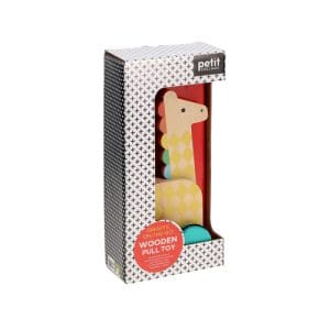 On-the-Go Giraffe Wooden Pull Toy