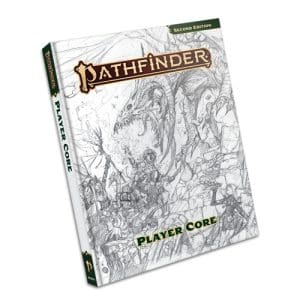 Pathfinder RPG 2nd Edition: Player Core Rulebook 2 Sketch Cover Edition