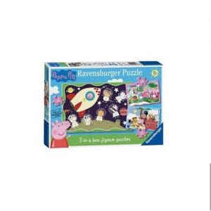 Peppa Pig 3 in a Box (15, 20, 25pc)