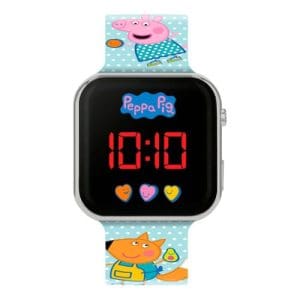 Peppa Pig Printed Strap LED Watch