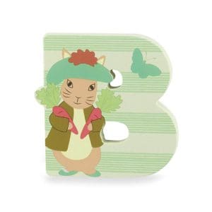 Peter Rabbit Alphabet Letter B