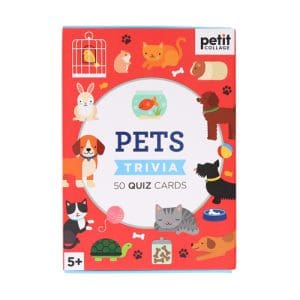 Pets Trivia 50 Quiz Cards