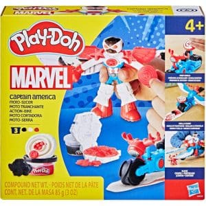 Play-Doh Marvel Captain America Moto-Slicer Playset