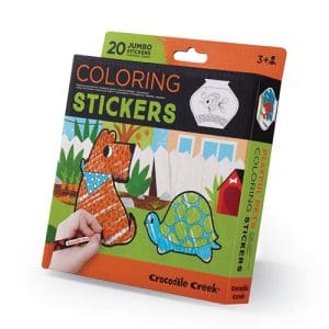 Crocodile Creek Playful Pets Colouring Stickers