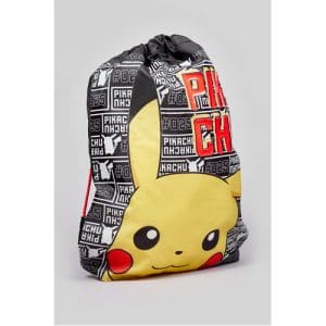 Pokemon - Pikachu Black And White Trainer Bag