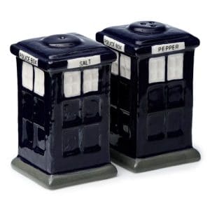 Police Box London Icons Ceramic Salt & Pepper Set