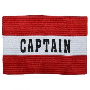 Precision Captains Armband: Red - Adult