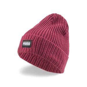 Puma Ribbed Classic Beanie - Pale Plum