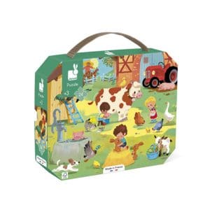 Puzzle A Day At The Farm - 24 Pcs