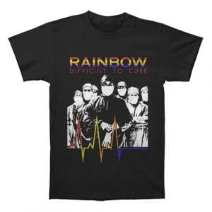 Rainbow 'Difficult To Cure' T Shirt (X-Large)