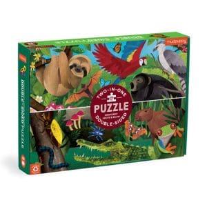 Rainforest Above & Below 100 Piece Double-Sided Puzzle