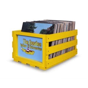 Record Storage Crate The Beatles Yellow Submarine