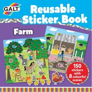 Reusable Sticker Book - Farm