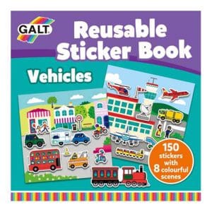 Reusable Sticker Book - Vehicles