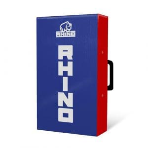 Rhino Mini Hit Shield 50x30x10cm: Blue/Red