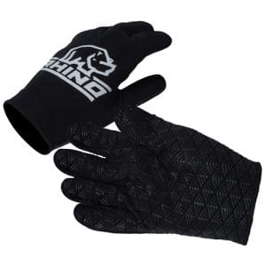 Rhino Pro Full Finger Mitts Junior: Black - Medium/Large