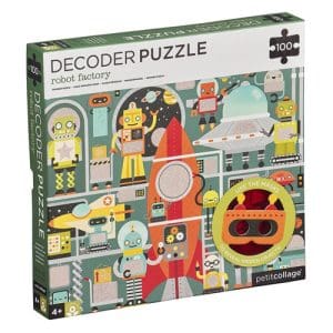 Robot Factory 100pc Decoder Jigsaw Puzzle