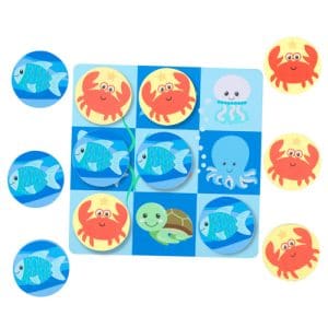 Sea Life Tic Tac Toe