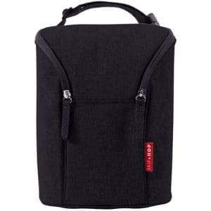 Skip Hop Double Bottle Bag-Black