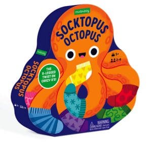 Socktopus Octopus Shaped Box Game