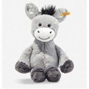 Soft Cuddly Friends Dinkie donkey, grey blue