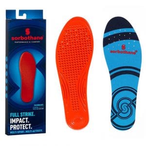 Sorbothane Full Strike Insoles - Size 8