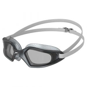 Speedo Hydropulse Goggles: White/Grey - Adult