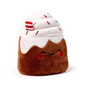 Spiced Latte Foodiemals Plush Door Stop